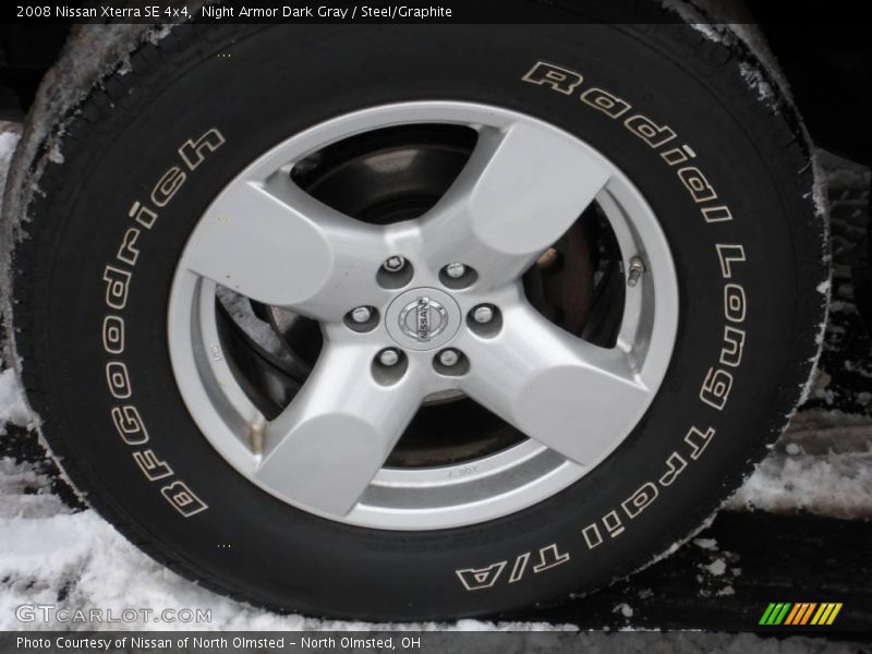 Night Armor Dark Gray / Steel/Graphite 2008 Nissan Xterra SE 4x4