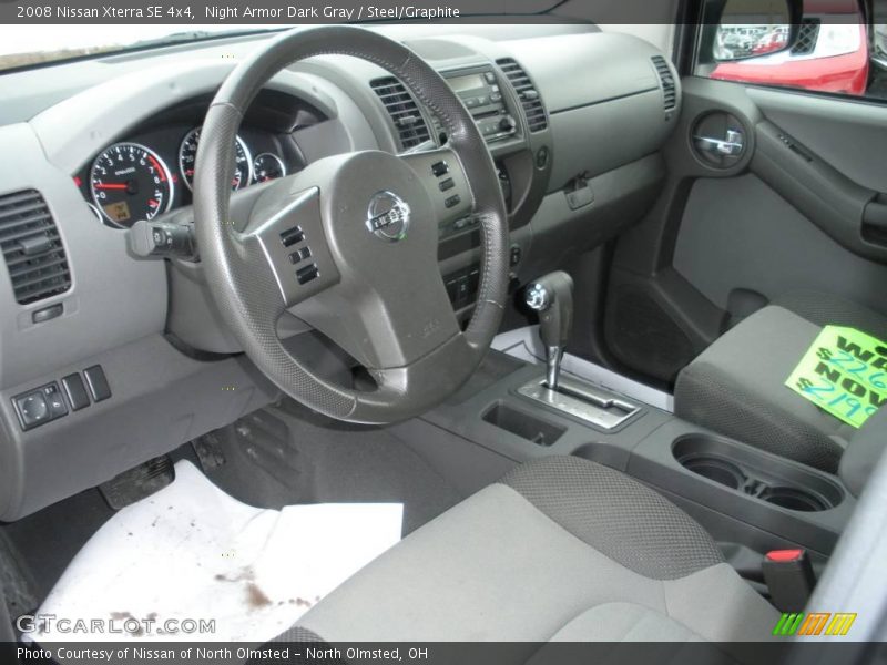 Night Armor Dark Gray / Steel/Graphite 2008 Nissan Xterra SE 4x4
