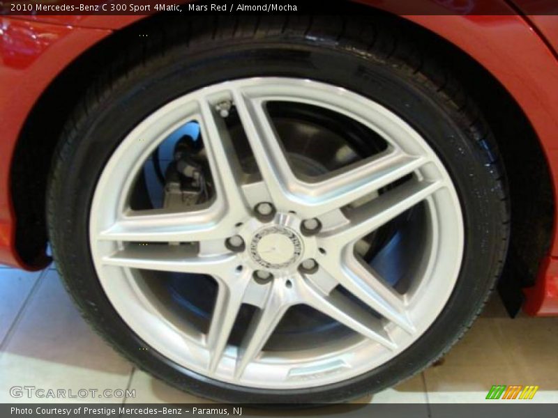 Mars Red / Almond/Mocha 2010 Mercedes-Benz C 300 Sport 4Matic