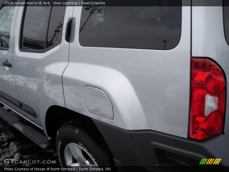 Silver Lightning / Steel/Graphite 2008 Nissan Xterra SE 4x4
