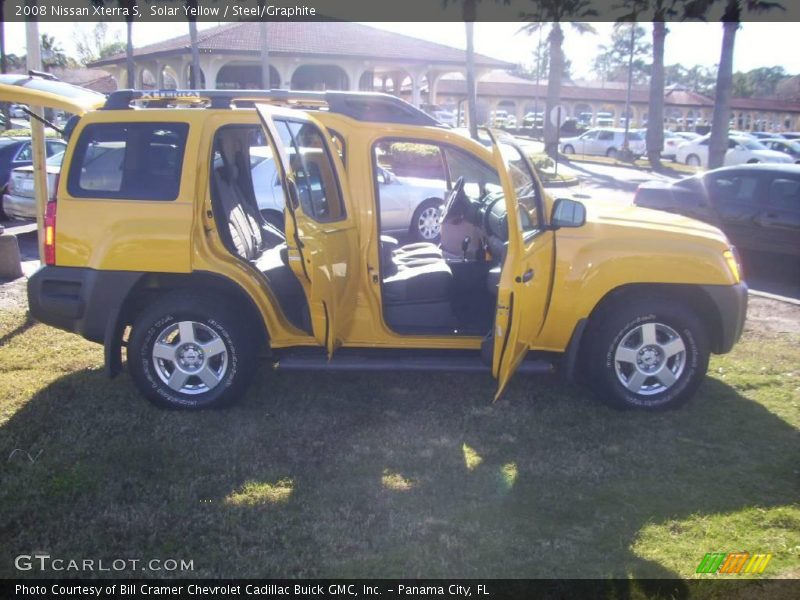 Solar Yellow / Steel/Graphite 2008 Nissan Xterra S
