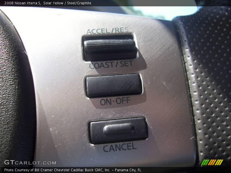 Solar Yellow / Steel/Graphite 2008 Nissan Xterra S