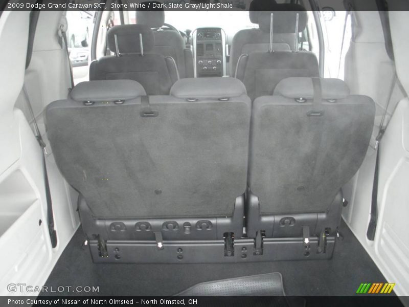Stone White / Dark Slate Gray/Light Shale 2009 Dodge Grand Caravan SXT