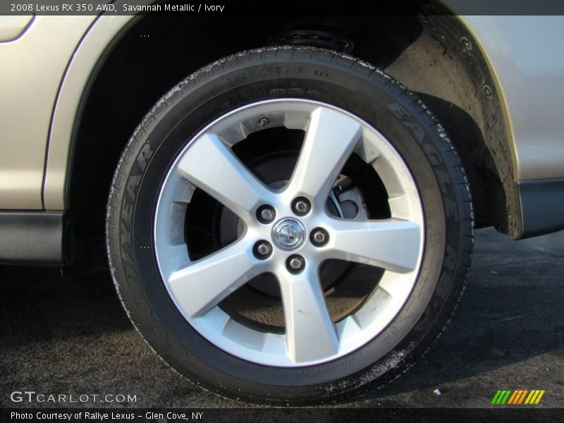 Savannah Metallic / Ivory 2008 Lexus RX 350 AWD