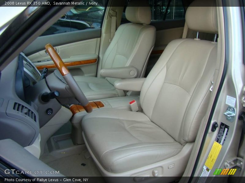 Savannah Metallic / Ivory 2008 Lexus RX 350 AWD