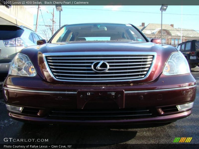 Black Cherry Pearl / Cashmere 2005 Lexus LS 430 Sedan