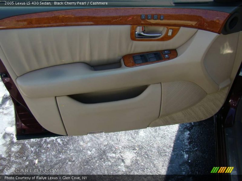 Black Cherry Pearl / Cashmere 2005 Lexus LS 430 Sedan
