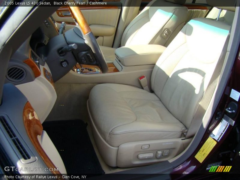 Black Cherry Pearl / Cashmere 2005 Lexus LS 430 Sedan
