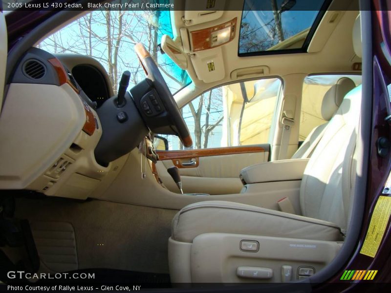Black Cherry Pearl / Cashmere 2005 Lexus LS 430 Sedan
