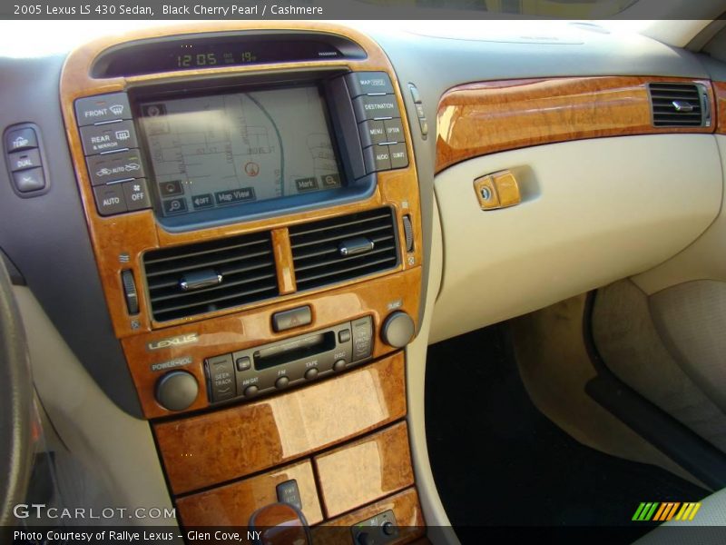 Black Cherry Pearl / Cashmere 2005 Lexus LS 430 Sedan