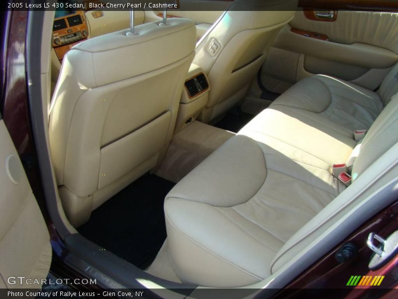 Black Cherry Pearl / Cashmere 2005 Lexus LS 430 Sedan
