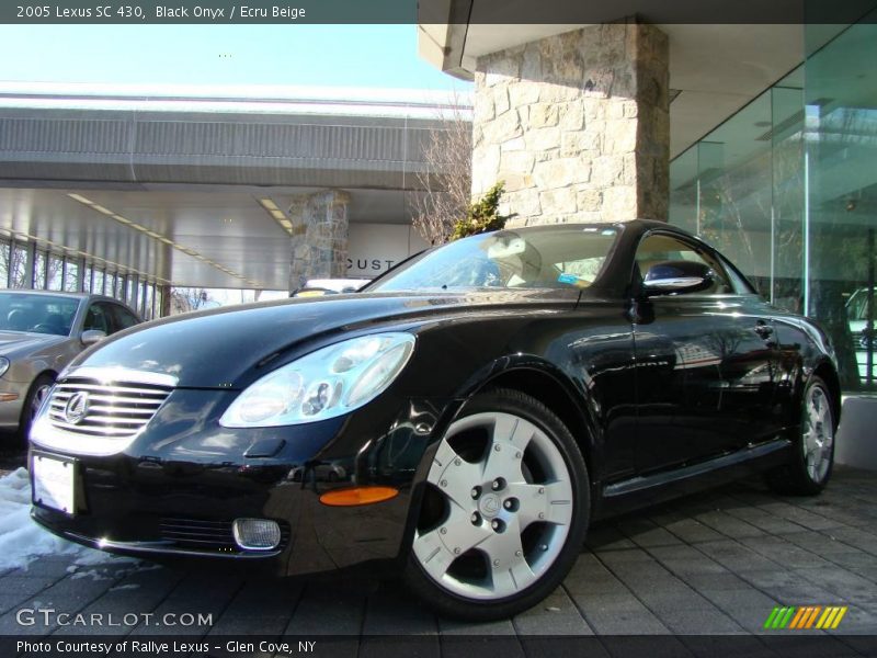 Black Onyx / Ecru Beige 2005 Lexus SC 430