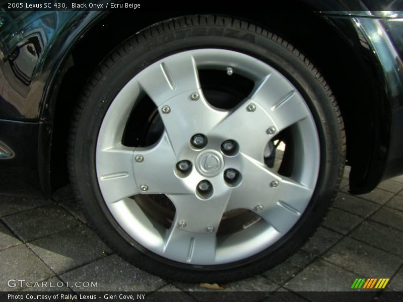 Black Onyx / Ecru Beige 2005 Lexus SC 430