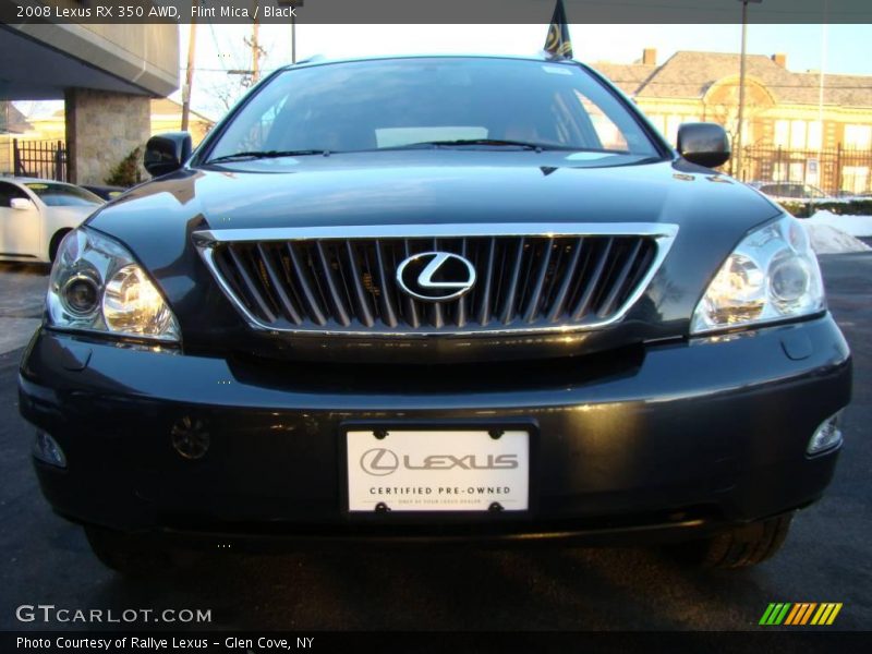 Flint Mica / Black 2008 Lexus RX 350 AWD