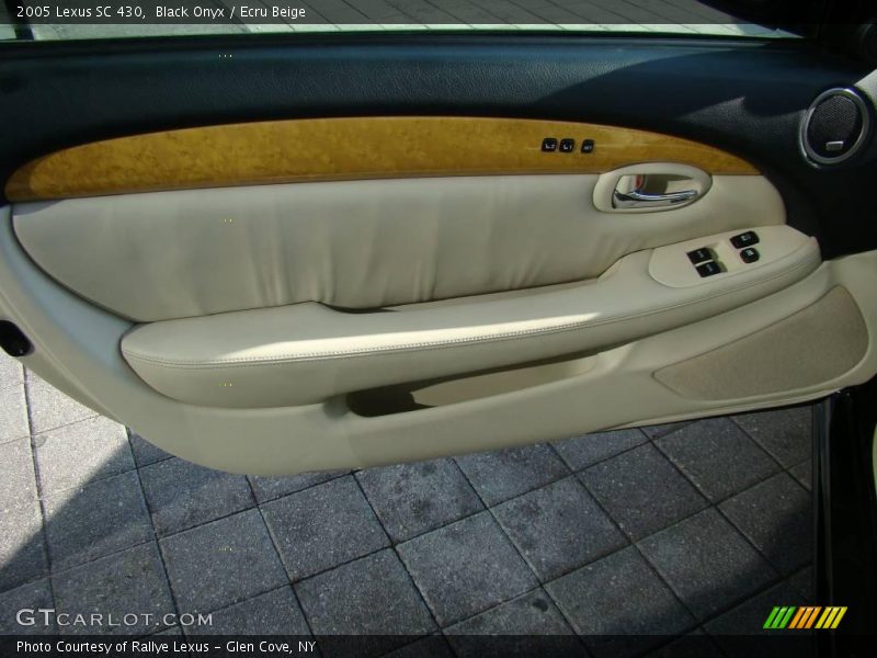 Black Onyx / Ecru Beige 2005 Lexus SC 430
