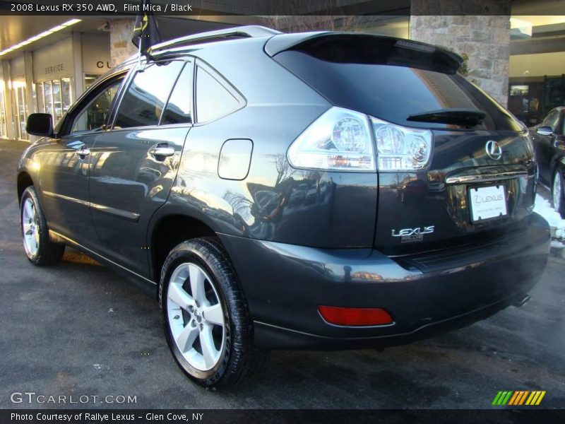 Flint Mica / Black 2008 Lexus RX 350 AWD