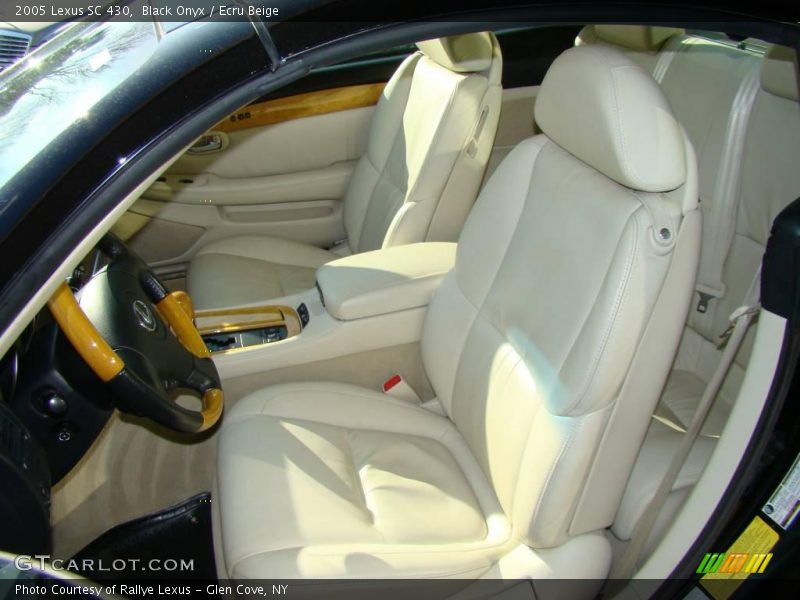 Black Onyx / Ecru Beige 2005 Lexus SC 430