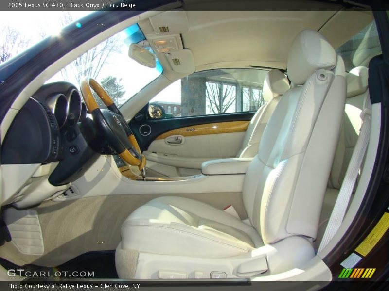 Black Onyx / Ecru Beige 2005 Lexus SC 430