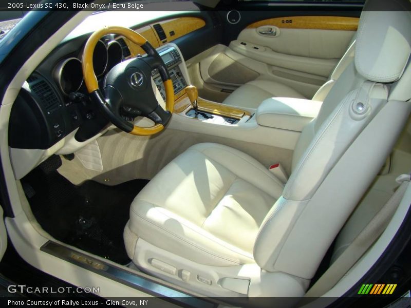 Black Onyx / Ecru Beige 2005 Lexus SC 430