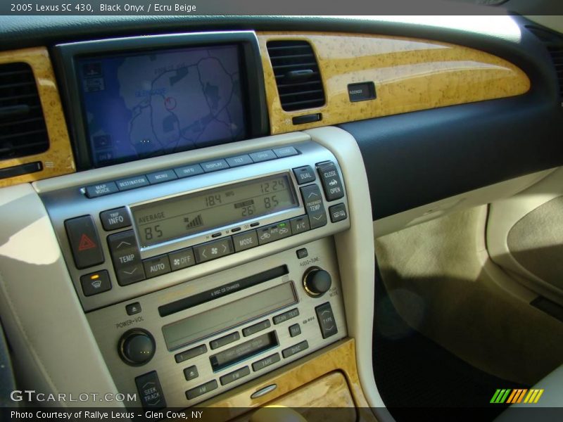 Black Onyx / Ecru Beige 2005 Lexus SC 430