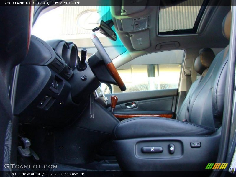 Flint Mica / Black 2008 Lexus RX 350 AWD