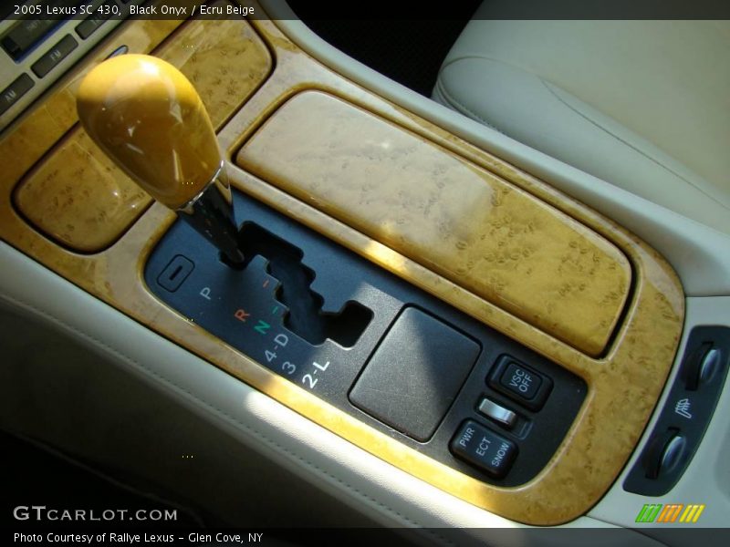 Black Onyx / Ecru Beige 2005 Lexus SC 430