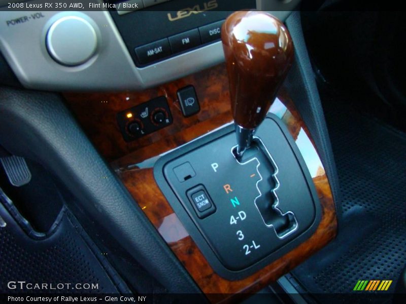 Flint Mica / Black 2008 Lexus RX 350 AWD