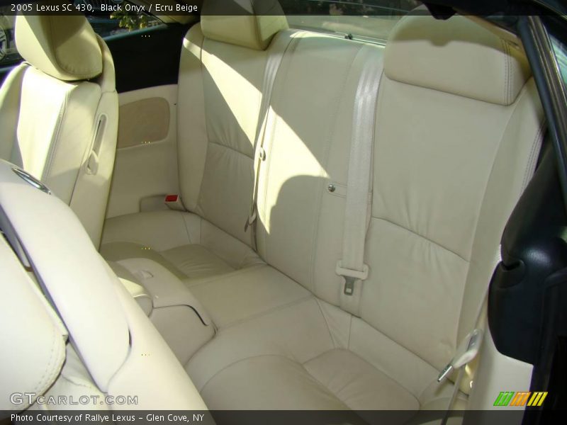 Black Onyx / Ecru Beige 2005 Lexus SC 430
