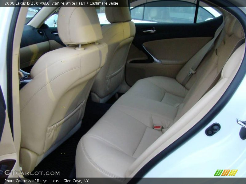 Starfire White Pearl / Cashmere Beige 2008 Lexus IS 250 AWD