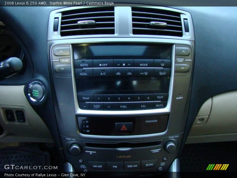Starfire White Pearl / Cashmere Beige 2008 Lexus IS 250 AWD