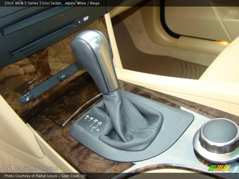 Alpine White / Beige 2006 BMW 5 Series 530xi Sedan