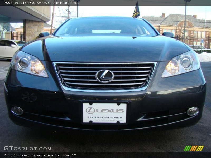 Smoky Granite Mica / Black 2008 Lexus ES 350