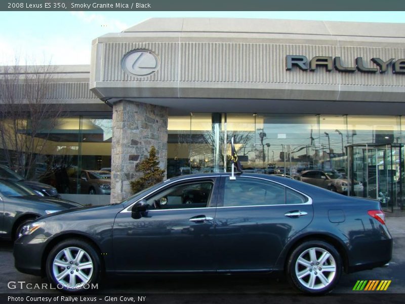 Smoky Granite Mica / Black 2008 Lexus ES 350