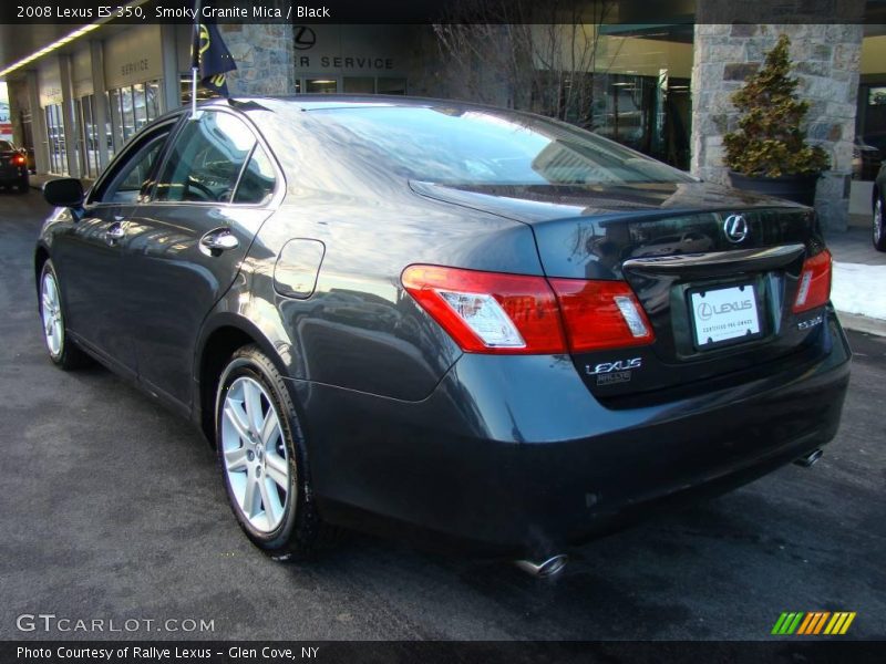Smoky Granite Mica / Black 2008 Lexus ES 350