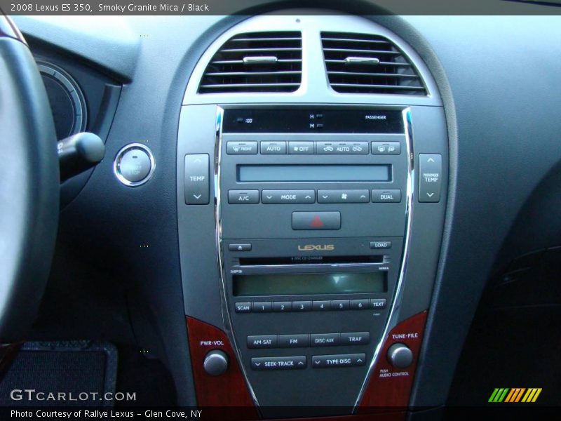 Smoky Granite Mica / Black 2008 Lexus ES 350