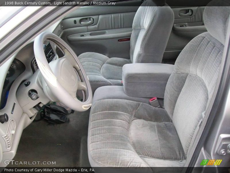 Light Sandrift Metallic / Medium Gray 1998 Buick Century Custom