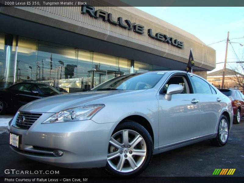 Tungsten Metallic / Black 2008 Lexus ES 350