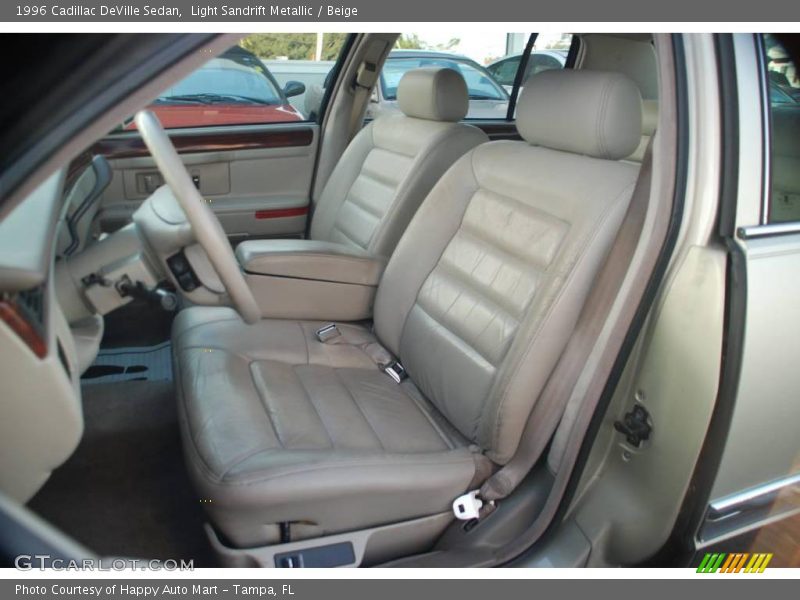 Light Sandrift Metallic / Beige 1996 Cadillac DeVille Sedan