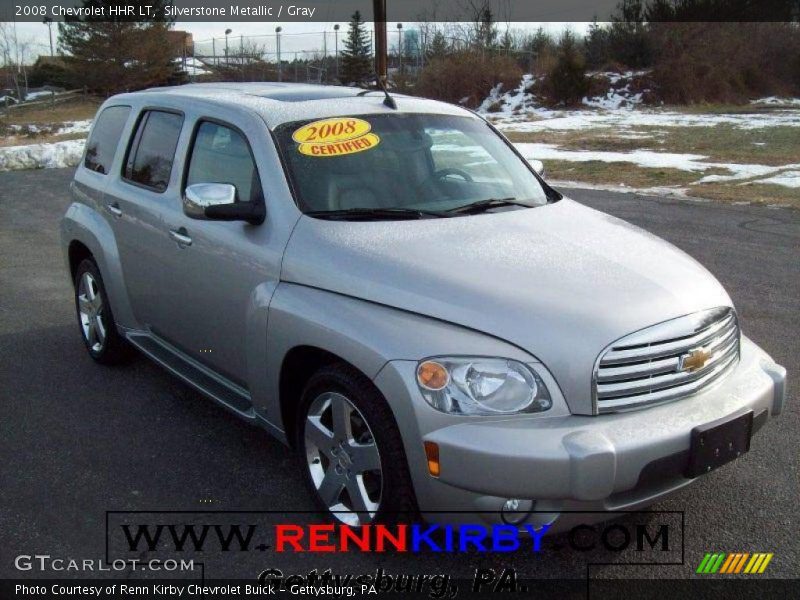 Silverstone Metallic / Gray 2008 Chevrolet HHR LT