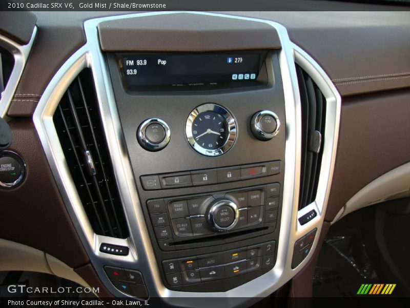 Gold Mist / Shale/Brownstone 2010 Cadillac SRX V6