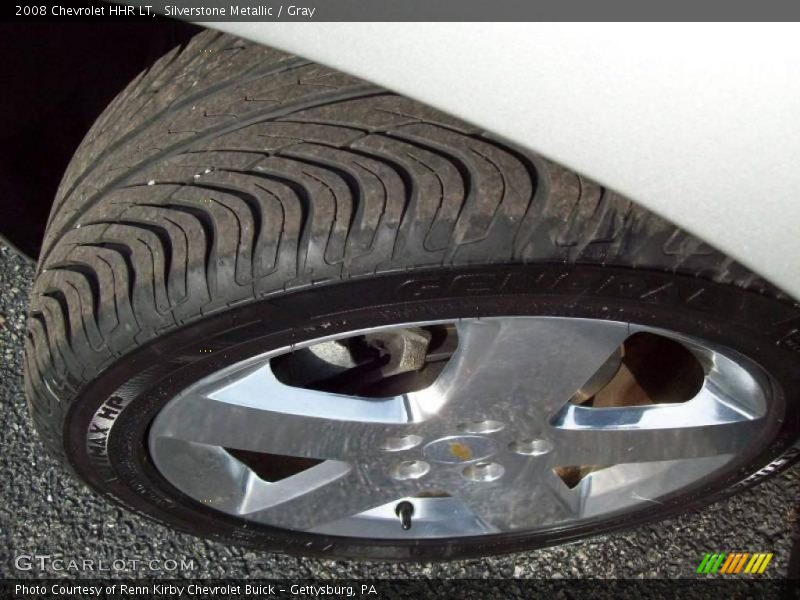 Silverstone Metallic / Gray 2008 Chevrolet HHR LT