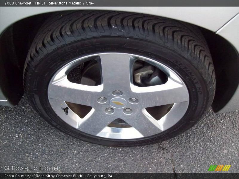 Silverstone Metallic / Gray 2008 Chevrolet HHR LT