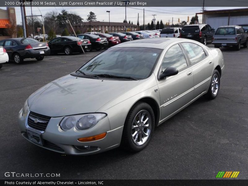 Light Cypress Green Pearlcoat / Light Pearl Beige 2000 Chrysler 300 M Sedan
