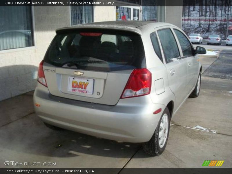 Galaxy Silver Metallic / Gray 2004 Chevrolet Aveo LS Hatchback