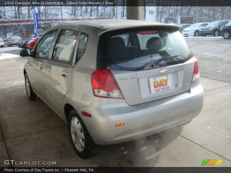 Galaxy Silver Metallic / Gray 2004 Chevrolet Aveo LS Hatchback