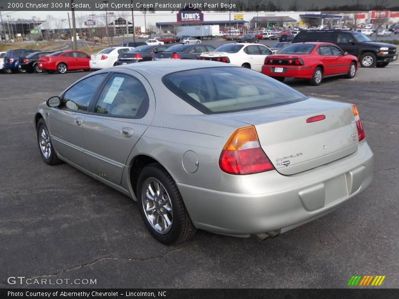 Light Cypress Green Pearlcoat / Light Pearl Beige 2000 Chrysler 300 M Sedan