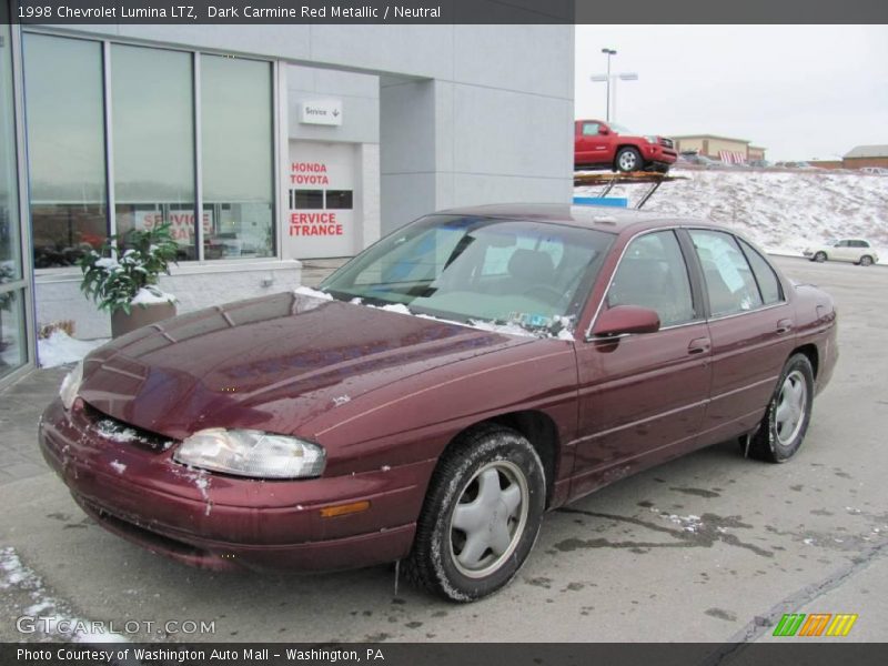 Dark Carmine Red Metallic / Neutral 1998 Chevrolet Lumina LTZ