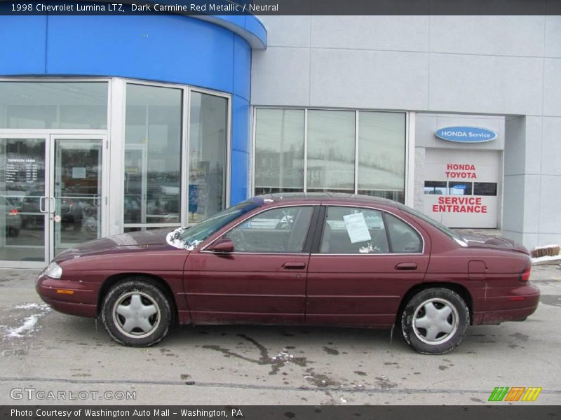 Dark Carmine Red Metallic / Neutral 1998 Chevrolet Lumina LTZ