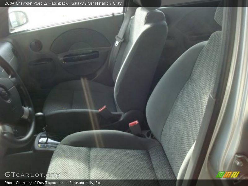 Galaxy Silver Metallic / Gray 2004 Chevrolet Aveo LS Hatchback