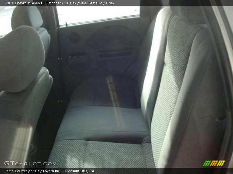 Galaxy Silver Metallic / Gray 2004 Chevrolet Aveo LS Hatchback